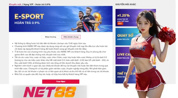 Các Mức Thưởng Tương Ứng